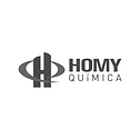 Logo Homy Química - empresa atendida pela Bombonatti Consultoria Empresarial.